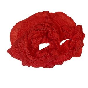 CARNIVAL FASHION INFINITY SCARF - PRETTY MELON COLOR